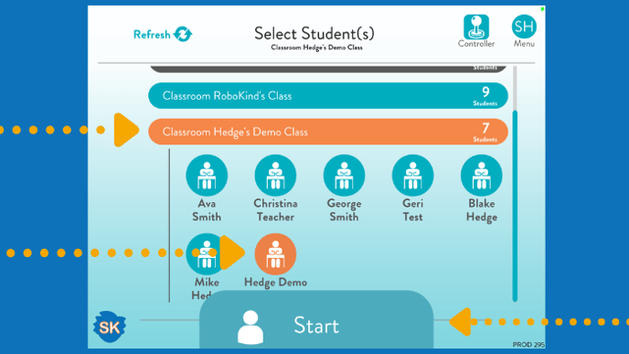 Select Student